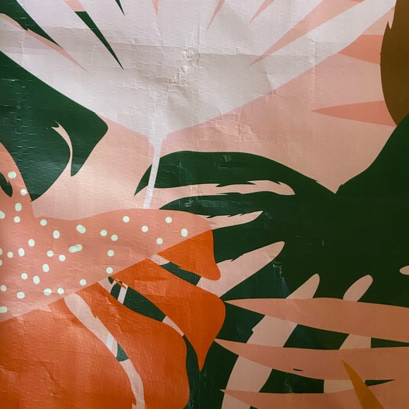 NWT Kollab Clutch Summer Leaves Bag - Picture 5 of 9